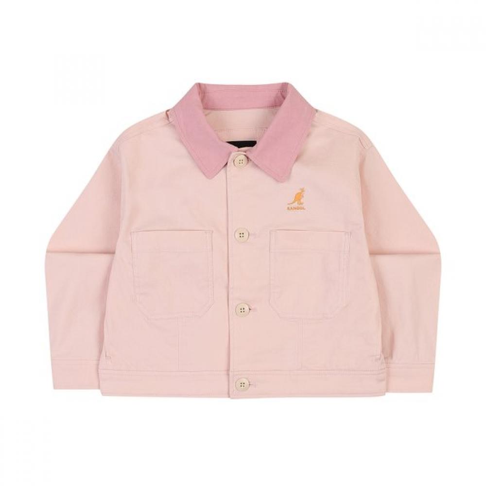 Kangol Kids Cotton Collar Jumper Pink Sa 2105 Pink/110