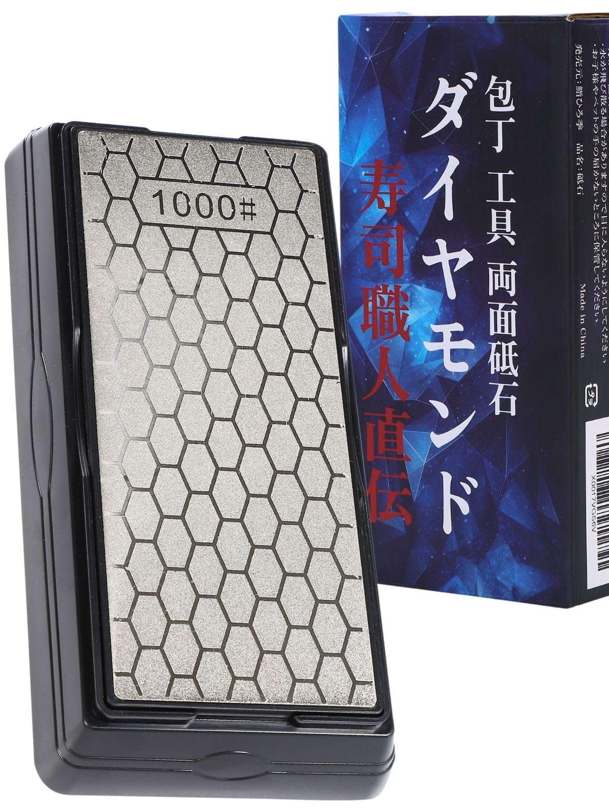 

Sushi Hiroki by Sushi Diamond for Surface Scissors Sharpener [Supervised Chef] Whetstone, Double-Sided, Knives, Planes, Tools, Refining, 1000mm,