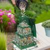 Metal Bird Feeder 3-Tier Hanging Hummingbird Feeder Bird Food Dispenser Folding Mesh