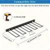 Wall-Mounted Metal Power Tool Storage Rack for Garage - Practical Organizer