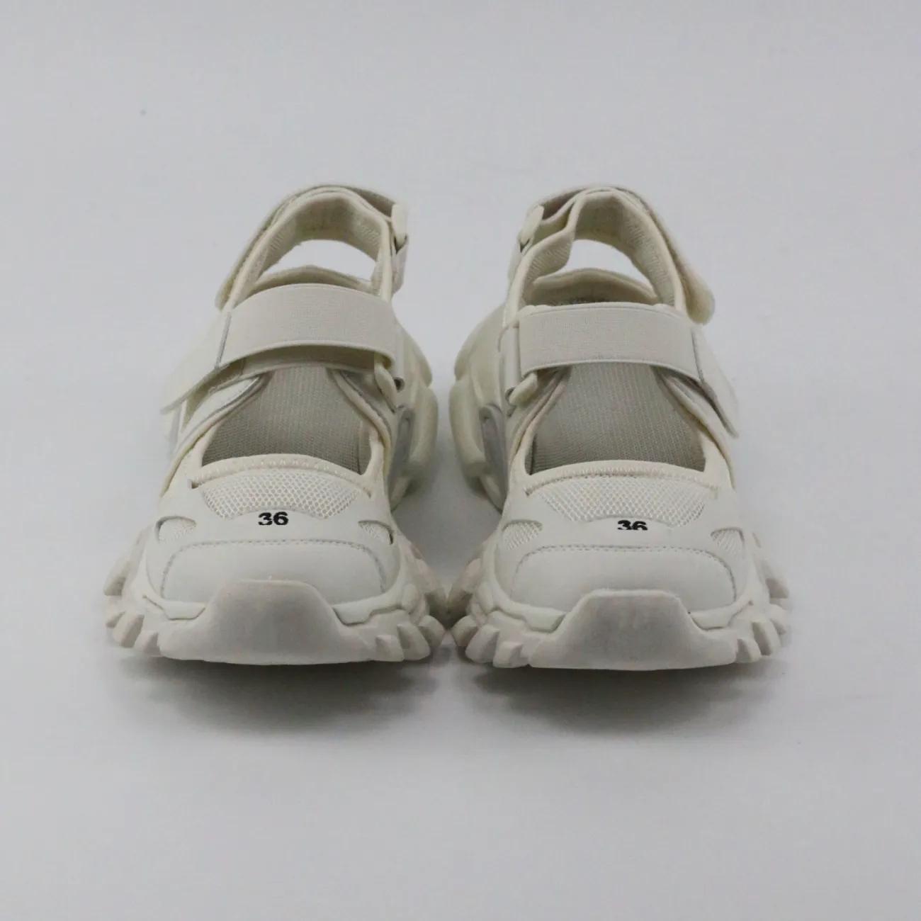 

Женские спортивные сандалии на танкетке с вырезами, женские сандалии для улицы, крутая платформа, женская пляжная летняя обувь 2025, новая обувь 39 бежевый