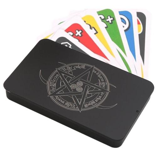 Tarot Card Case | Iron Tarot Deck Storage Holder | Lightweight, Portable Organizer for Teens, Adults, and Athletes