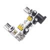 Dual Power Breadboard Module: 5V/3.3V Output (Breadboard Not Included)