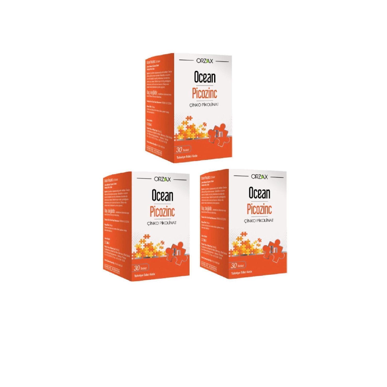 

Ocean Picozinc Zinc Picolinate 15 Mg 30 Tablets 3 Pieces