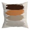Orange Geometric Abstract Cat Print Pattern Cushion Cover for Home Living Room Sofa Decoration   Pillowcase