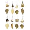 Japanese Leaf Wind Chimes Decors Car Pendants Garden Decorations for Outdoor