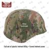 Tactical Training Helmet with Jungle Cover