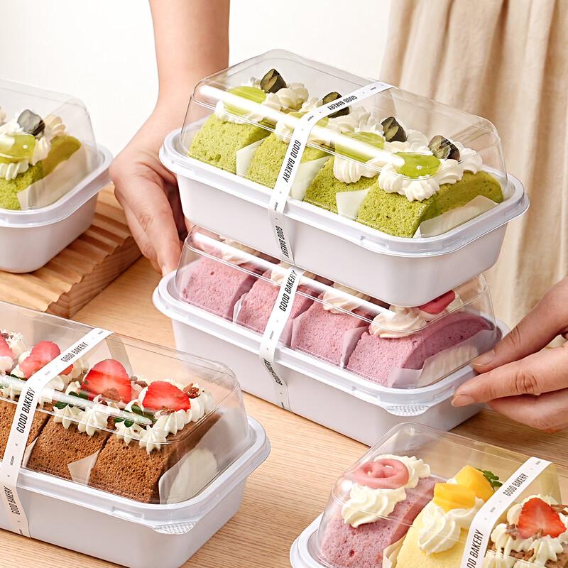 Clear Cake Roll & Dessert Packaging Box