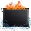 2000°F Fireproof Document Money Bag Waterproof Fireproof Safe Cash Pouch