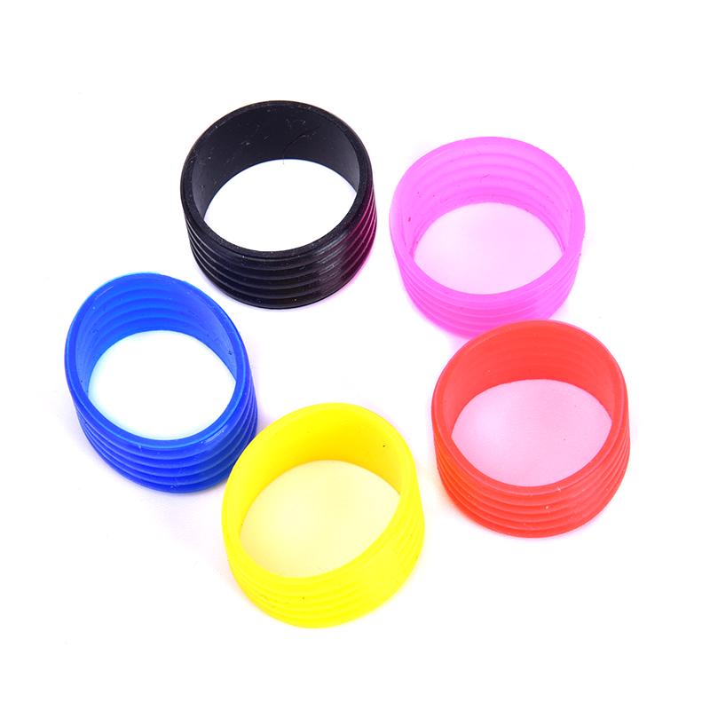 Buy 5Pcs/Set Racket Handle Rubber Ring Stretchy Tennis Racquet Band