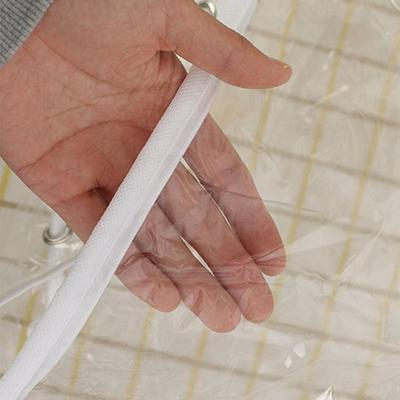 PVC tašky na úložné polštáře a přikrývky Skládací Průhledný úložný kontejner na polštáře a přikrývky s uchem Vodotěsný