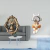 Vintage Resin Astronaut Photo Frame Sculpture Art Crafts Decorative Statue for Office Bedroom