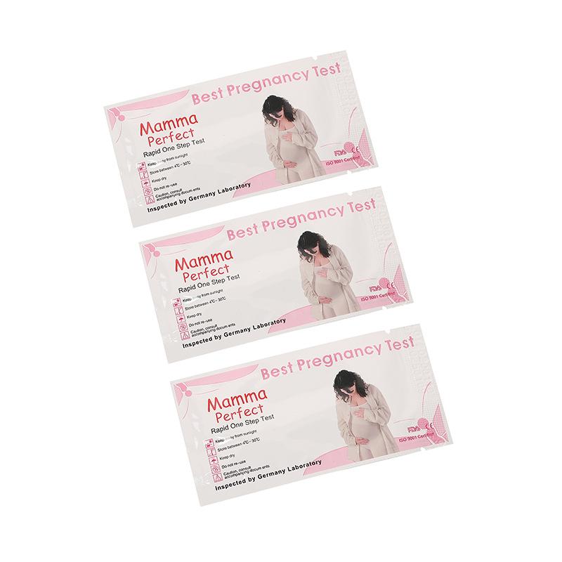 10pcs Early Pregnancy Test Strips HCG Urine Measuring Testing Kit For Women Household Rapid Over 99% Accuracy Test Sticks