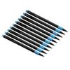 10Pcs Metallic Markers Blue Color Bright Colors Nontoxic Odorless Quick Drying Widely Used Glass Markers for DIY Design