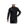 Striped Long Sleeve Fitness Top Men Tops Black H33670-01