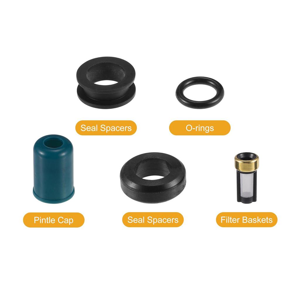 Car Fuel Injector Repair Seal Rebuild Kit For Toyota 3VZE 3.0L Truck 88-95 4319