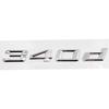 3D ABS 320d 325d 328d 330d 335d 318d Car Trunk Letters Logo Badge Emblem Decals Sticker For E46 E90 F30 F31 F34