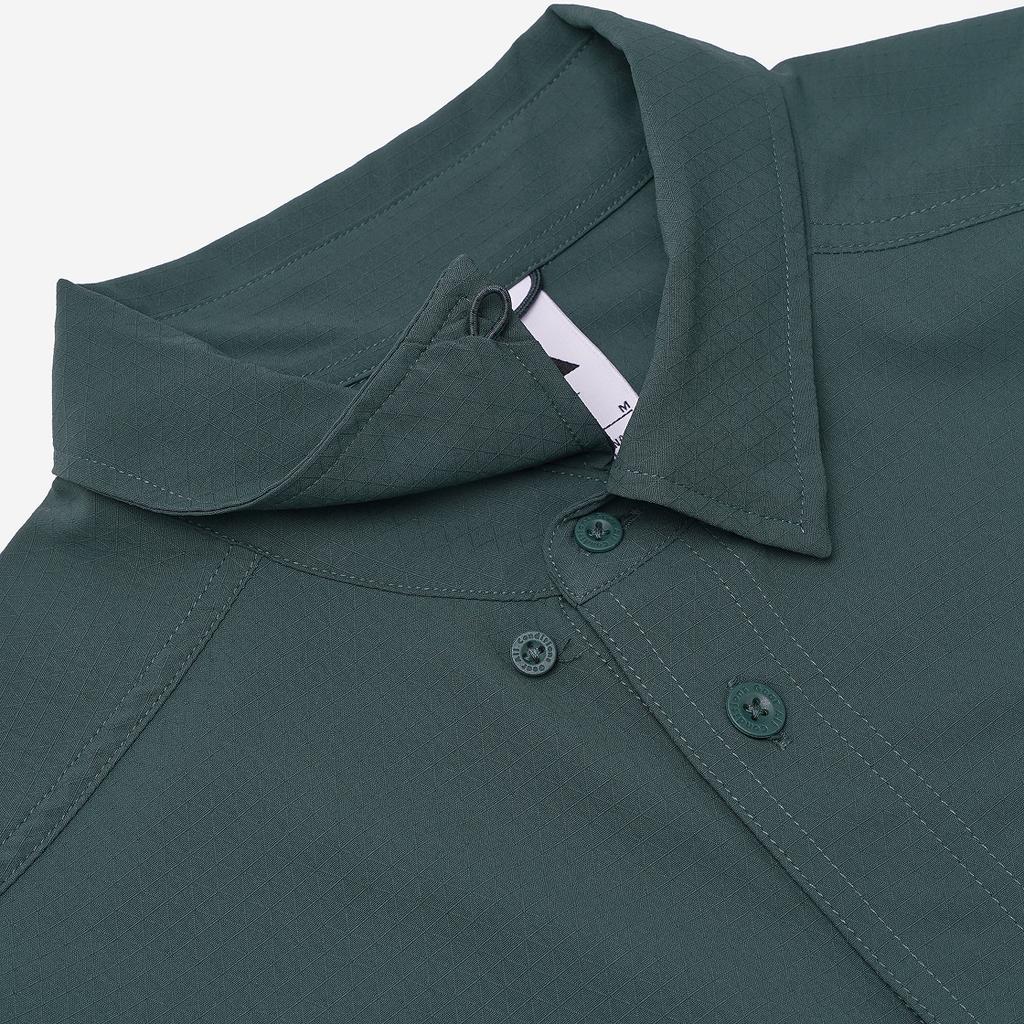 Nike ACG Dri-FIT UV Devastation Trail Color Block Multi-Pocket Foldable Sleeve Long Sleeve Shirt Men shirts Deep-Jungle DN3937-328