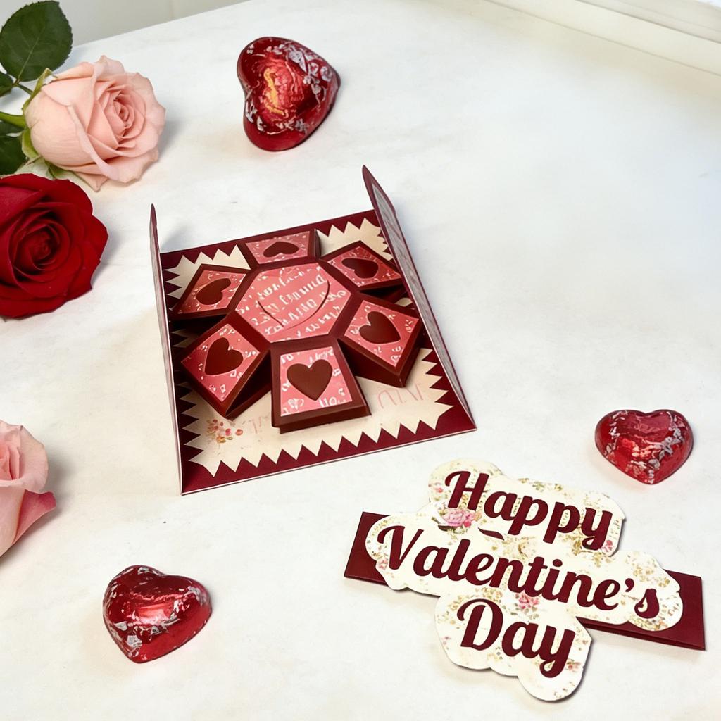 3D-Herz-Karten, Dreidimensionale Pop-up-Valentinstags-Postkarten, Karten für Geburtstage, Muttertag, Hochzeiten, Heimdekoration, Reisen, Verwendung,