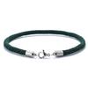 Braccialetto Fortunato Minimalista Unisex Corda Inossidabile Ipoallergenico Accessorio Casual da Spiaggia Per Coppie Braccialetto Corda Rosso Nero Joias