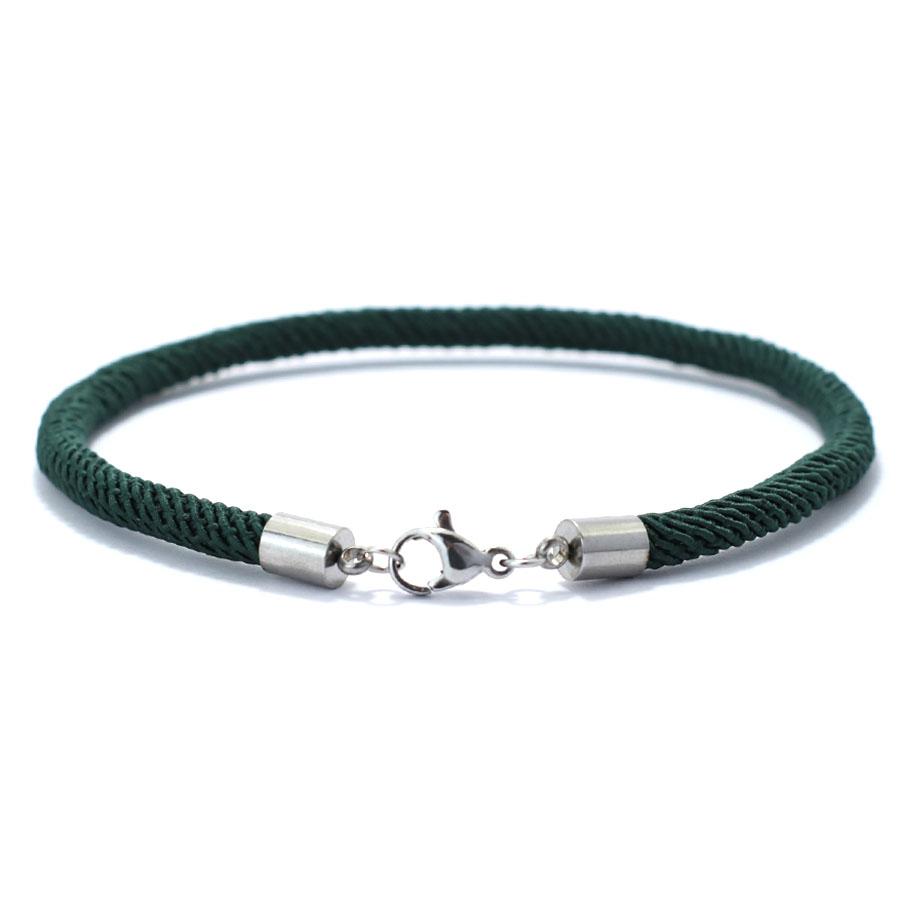 Braccialetto Fortunato Minimalista Unisex Corda Inossidabile Ipoallergenico Accessorio Casual da Spiaggia Per Coppie Braccialetto Corda Rosso Nero Joias