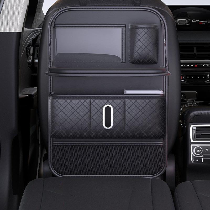 1Pc Car Seat Back Storage Hanging Bag, Car Rear Small Table Board, Car Rear Seat Rack, Car Storage Artifact