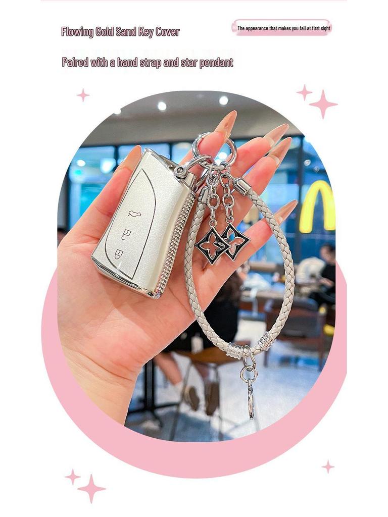 Prémiové pouzdro na klíče pro Lexus ES200, RX300, ES300h, ES260, NX200 - Dámský model