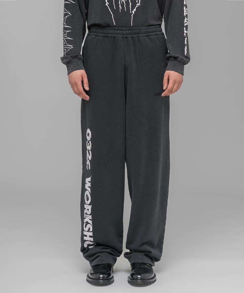 032Ssi (U) Outlaw Oversized Sweatpants Faded Black
