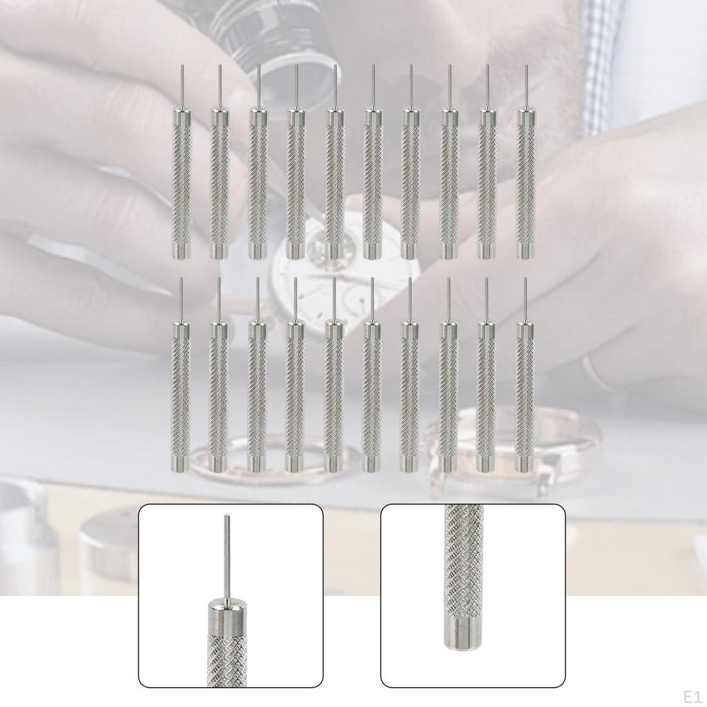 20 Pieces Watch Band Pin Punches Watchmaker Repair Tools Link Removal
