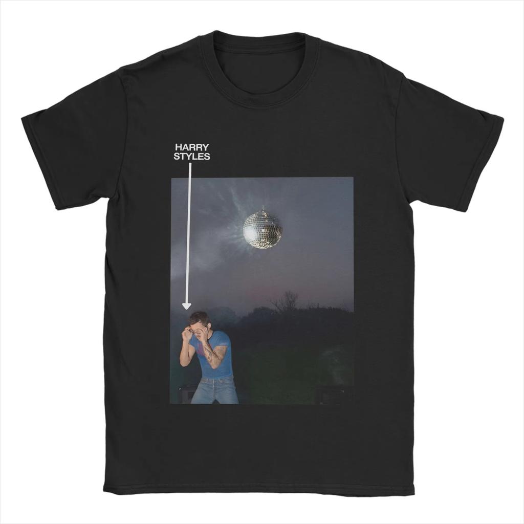 2026 Unisexs TShirt Harrys Styles Kiss All The Time Disco Occasionally Cotton Tee Shirt Short Sleeve Aperture T Shirt Crewneck