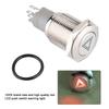 New 16mm   Red LED Car Emergency Hazard Warning Light Push Button On/Off