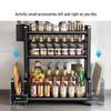 Multifunktionales Küchengewürz-Aufbewahrungsregal