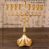 Metal Candlestick for Wedding Main Table Holiday Decoration Hotel Props - Rustic Wedding Centerpieces