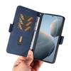 For Xiaomi 14T Case Rhombus PU Leather Flip Wallet Phone Cover