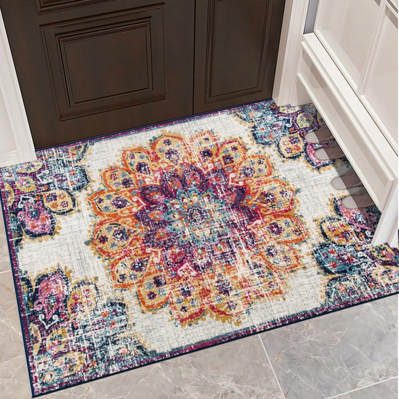 Neue chinesische Art Eingangsmatte Fußmatte Leichter Luxus Eingangsteppich Eingangsmatte Türvorleger