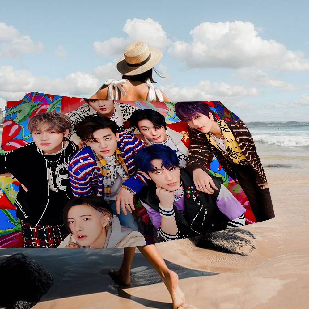 Boy Band N-NCT Big Microfiber Beach Towels Quick Dry Towel Sand Beach Towels Pool Towel For Travel Swim Pool Yoga