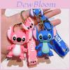 Adorable Pvc Stitch Keychain With Cute Designs Perfect For Holiday Gifts