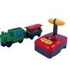Wooden RC Train Railway Accessories Remote Control Electric Train Magnetic Rail Car Fit For All Brands Train Track Toys For Kids
