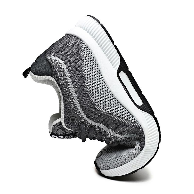Lift Sneakers Men Elevator Shoes High Increase Insole 6CM Fashion Breathable Mesh Sport Casual Shoes Taller Shoes