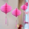 Honeycomb Tassel Paper Fan Wedding Decoration Set