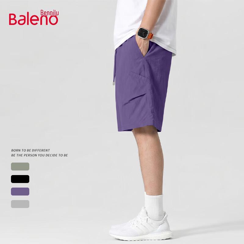 Baleno Men s Summer Loose Fit Breathable Casual Shorts XL