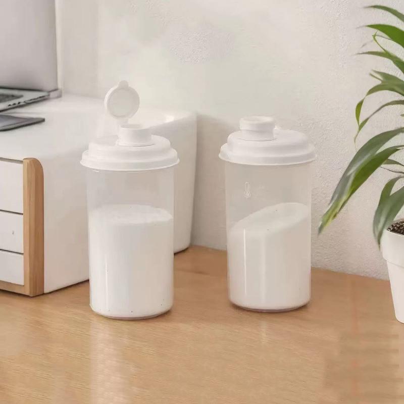 Storage Bottle White Granulated Sugar Sealed Storage Tank Kitchen Packaging Starch Special Storage Moisture-Proof Container