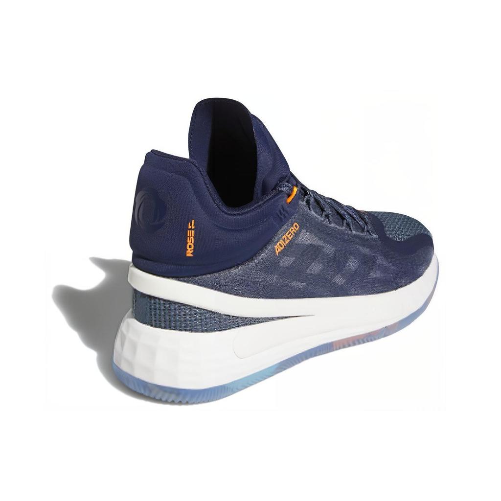 adidas D Rose 11 Comfortable Versatile Non-Slip Durable Low-Top Basketball Shoes Men Sneakers Blue FV8932