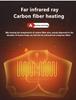 Nine-Zone USB Electric Smart Heating Vest with Carbon Fiber Warmers.