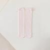 Children's Hollow Bow Long Socks Summer Ultra-thin Mesh Breathable Knee High Socks For Girls 2-6 Years Kids Princess Calf Socks