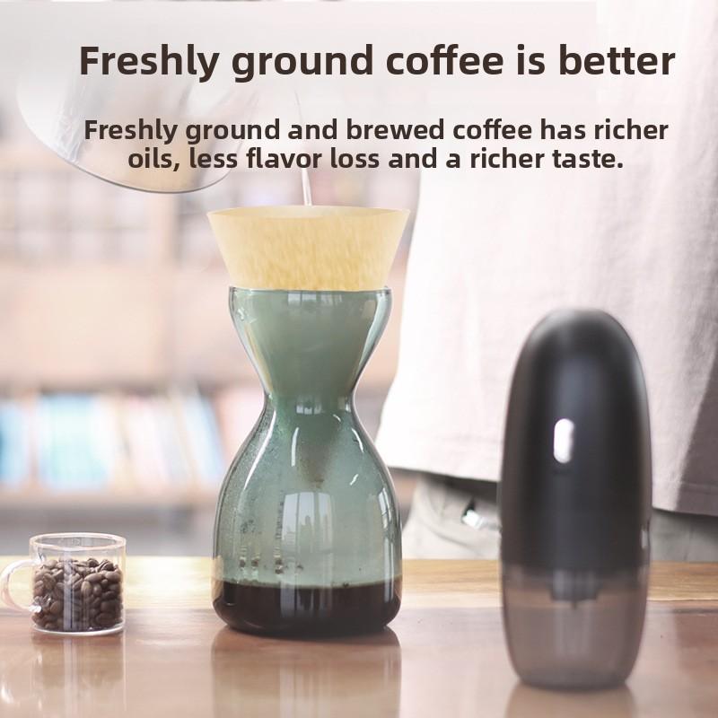 USB Portable Electric Coffee Grinder Italian Hand-brewed Coffee Bean Grinder Home Coffee Grinder Automatic