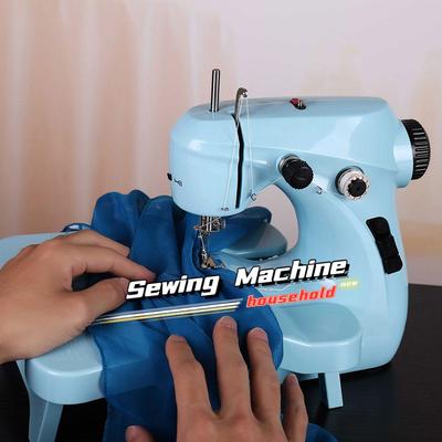 Sewing Machine Household Electric With Night Light Foot Pedal DIY Manual Patching Needlework Machine