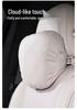 Car Lumbar Support Cushion - Slim Memory Foam Pillow for Coccyx and Waist Protection