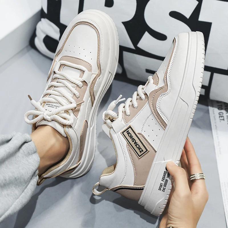 Men's Sneakers Sports and Leisure Outdoor Shoes for Men Skateboard Soft and Comfortable Loafers Casual Shoes Non-Slip Fashion