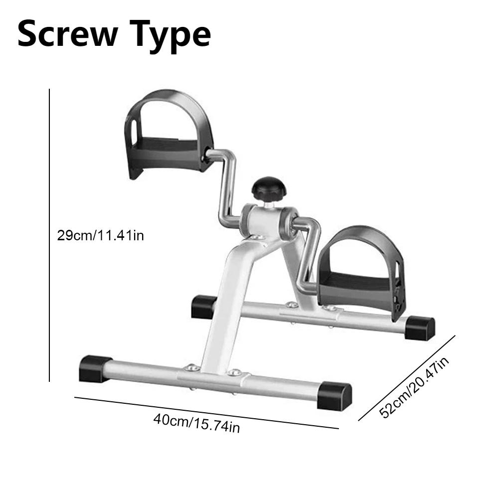 

Портативный педальный тренажер Велотренажер Регулируемое сопротивление Под столом Ножной педальный тренажер Велотренажер Реабилитация ног